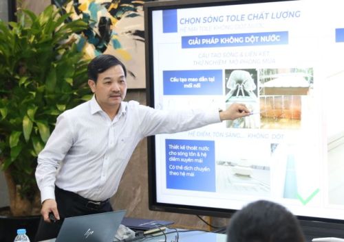 CẬP NHẬT CÔNG NGHỆ VẬT LIỆU CÙNG NS BLUESCOPE VIỆT NAM