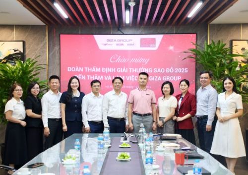 TIẾP ĐÓN ĐOÀN THẨM ĐỊNH GIẢI THƯỞNG SAO ĐỎ 2025