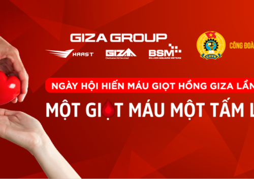“GIỌT HỒNG GIZA 2025” - HÀNH TRÌNH LAN TỎA NHỮNG TRÁI TIM NHÂN ÁI