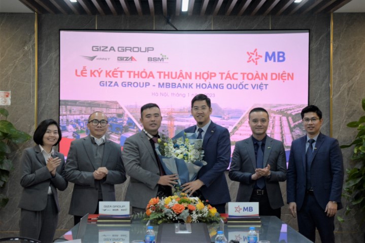 GIZA GROUP KÝ THỎA THUẬN HỢP TÁC TOÀN DIỆN VỚI MBBANK