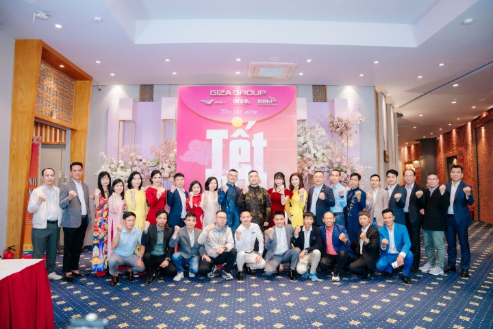 TIỆC TẤT NIÊN 2023 VỚI CHỦ ĐỀ “TẾT LÀ HY VỌNG” CỦA GIZA GROUP
