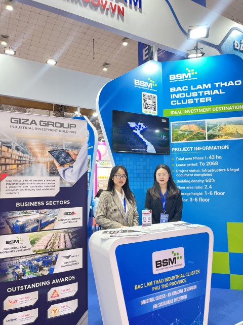 BSM HOLDINGS THAM GIA VIETNAM EXPO 2025VỚI DỰ ÁN CCN BẮC LÂM THAO